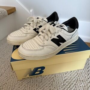 EUC ALD New Balance T500 Tennis Oxfords 6.5 Black/White Limited Aimé Leon Dore